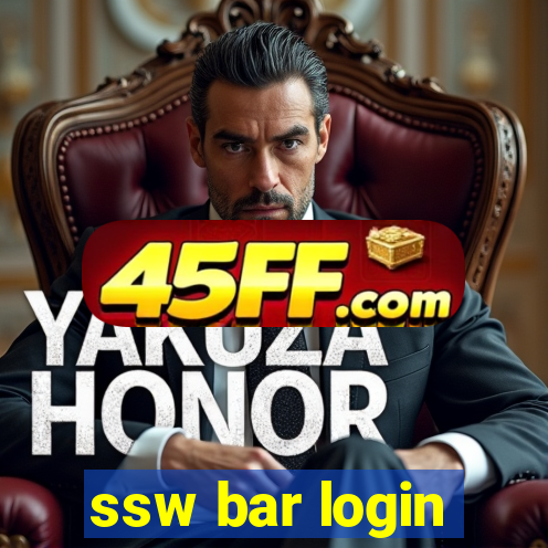 ssw bar login